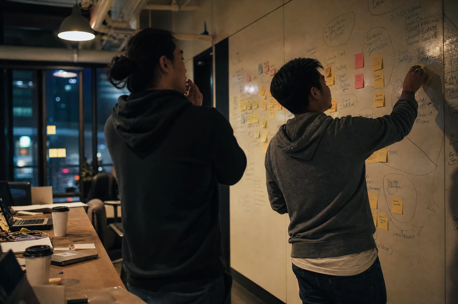 Buyer-question workshop: lay out real questions and rank the positions worth winning
