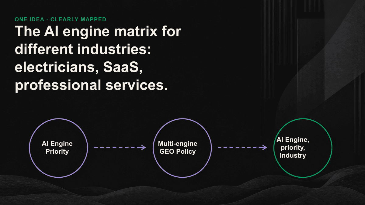 A sequenced array of the AI engines of the ecommerce, SaaS, and professional services.