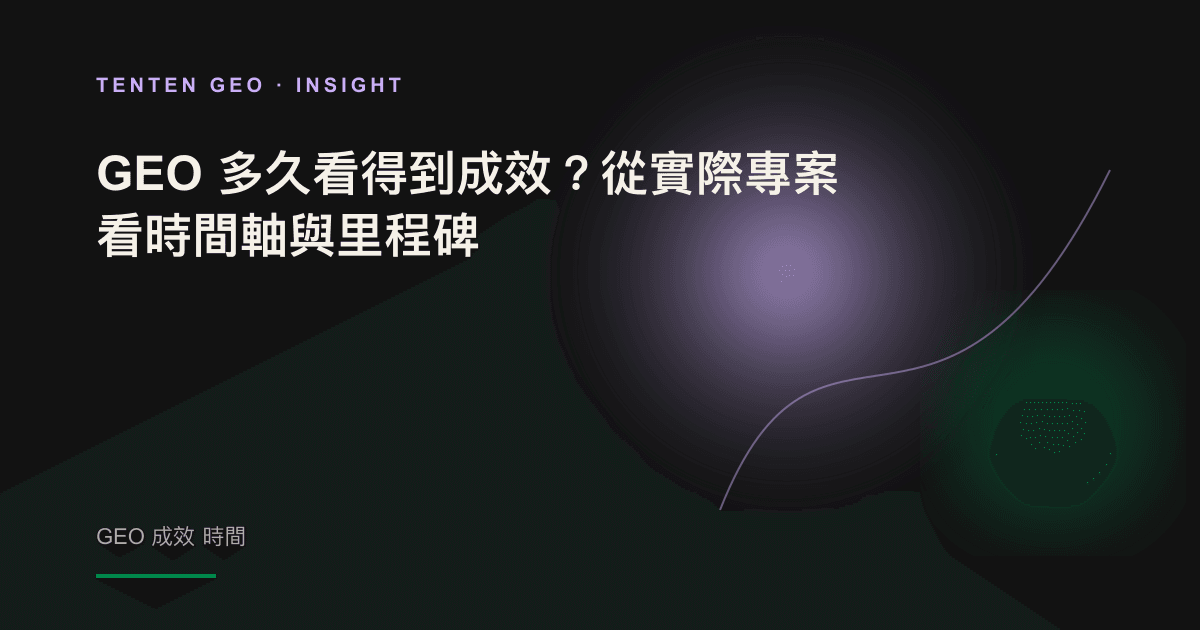 一座水庫在深色暖調光線中緩慢蓄水再放水,象徵 GEO 成效需要時間累積到臨界點。