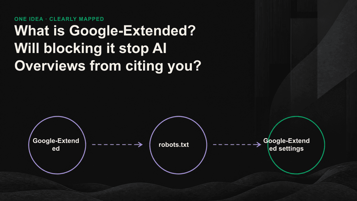 Illustration of Googlebot and Google-Extended two content pipelines that do not interfere with each other