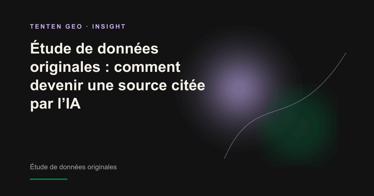 Sur un fond sombre, une lumière rassemble des points de données dispersés en une source unique, symbolisant une étude devenue une référence pour l’IA.