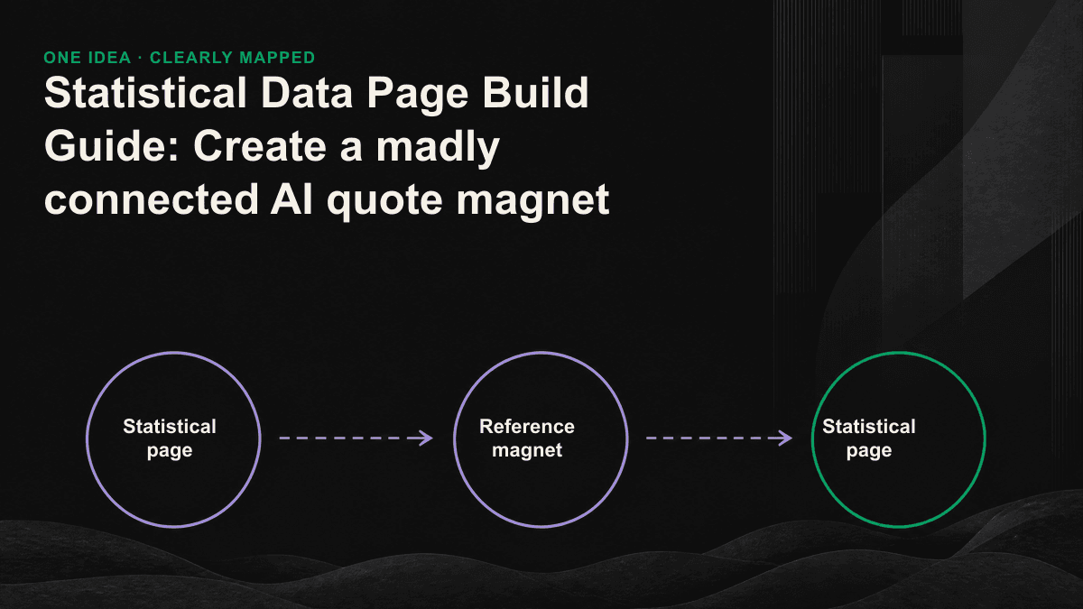 The statistical data page converts scattered numbers into single-referenced flow diagrams shared by the AI engine and author.