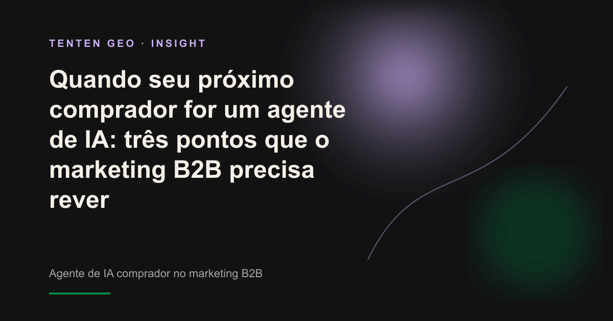 Em uma cena escura, um nó de IA luminoso analisa uma representação abstrata de vários fornecedores.